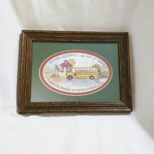 School Bus Driver Plaque Gift